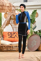 Adasea Burkini  Swimsuit-4455  Voile